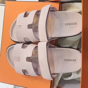 Hermes chypre 38.5 rose porcelaine